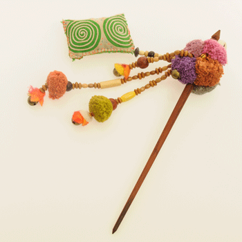 FERMACAPELLI SPILLONE POM POM - Image 4