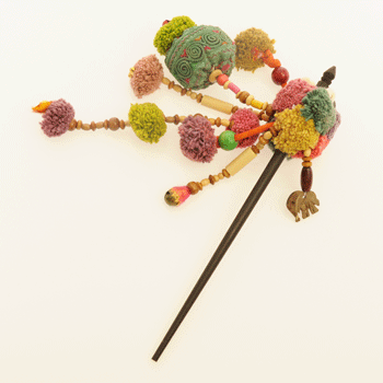 FERMACAPELLI SPILLONE POM POM - Image 7