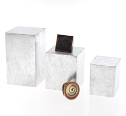 ESPOSITORI PER ANELLI PARALLELEPIPEDO QUADRO - SET 3 PZ