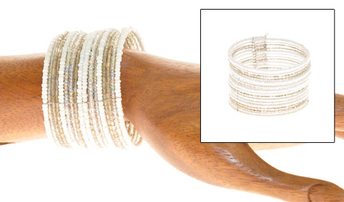 BRACCIALETTI RIGIDI CON PERLINE 18 FILI - Image 25