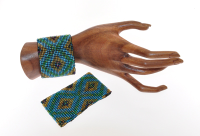 BRACCIALI ELASTICI MICROPERLINE DISEGNI ETNICI - Image 22