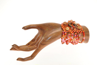 BRACCIALI ELASTICI CON CIONDOLO MADR. OVALE