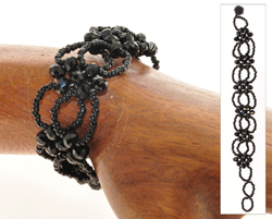 BRACCIALI MATTA MUTIARA CRYSTAL DOUBLE