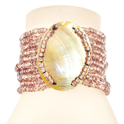 BRACCIALI 10 LINES KERANG OVAL