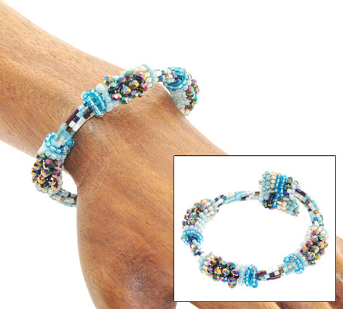 BRACCIALI ZAFIRA 3 ROPE CRYSTAL - Image 16
