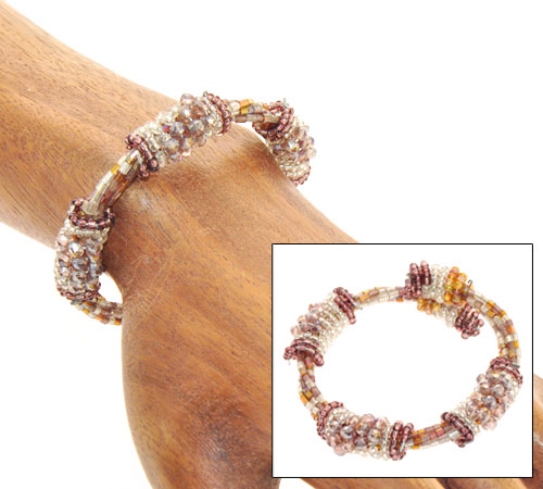 BRACCIALI ZAFIRA 3 ROPE CRYSTAL - Image 18