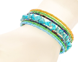 BRACCIALI KAKU 7 FILI STONE