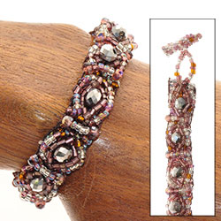 BRACCIALI CRYSTAL SMALL SQUARE MADDALENA