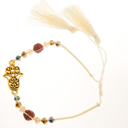 BRACCIALI MORBIDI TASSEL FATIMA CIRCLE COLORE ORO - Image 11