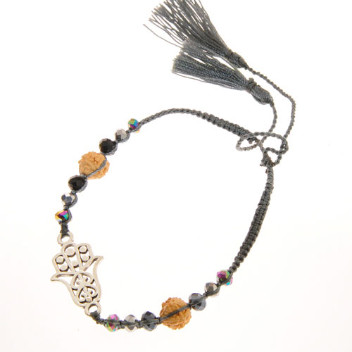 BRACCIALI MORBIDI TASSEL FATIMA COLORE ARGENTO - Image 9