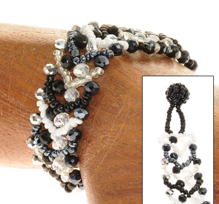 BRACCIALI SPIGA SMALL CRYSTAL STRIPE - Image 12