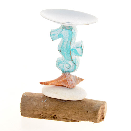 PORTACANDELE COMB CONCHIGLIA MOTIF CAVALUCCIO MARINO - Image 3