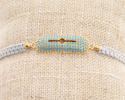 BRACCIALI TEMALI ZIRCON OVAL WITH HOLE - Image 5