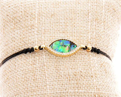 BRACCIALI STRING WITH ZIRCON PAWA - Image 2