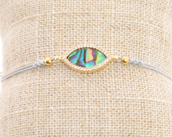 BRACCIALI STRING WITH ZIRCON PAWA