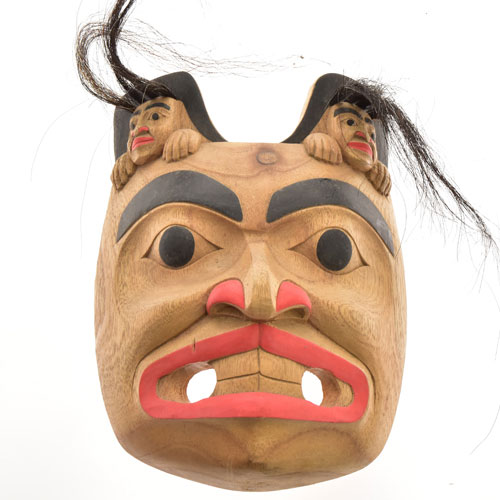 MASCHERA INDIANI ALASKA TONDA 28X28 CM - Image 5