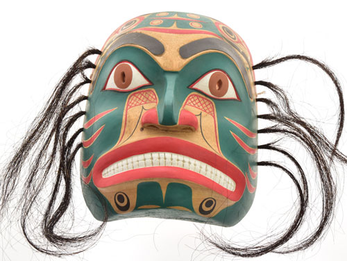 MASCHERA INDIANI ALASKA TONDA 28X28 CM - Image 6