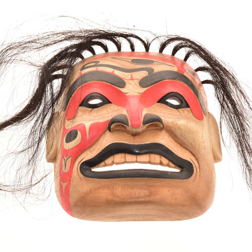 MASCHERA INDIANI ALASKA TONDA 28X28 CM - Image 3