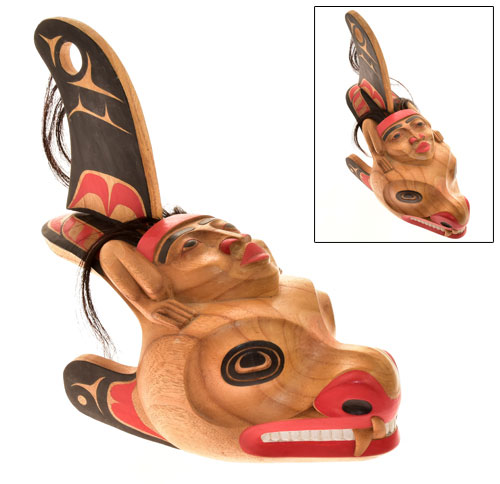 MASCHERA INDIANI ALASKA TONDA 28X28 CM - Image 18