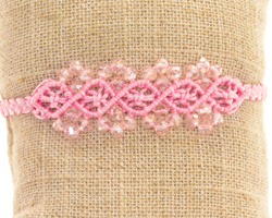 BRACCIALI MACRAME SOGAN MOTIF COMB KRISTAL