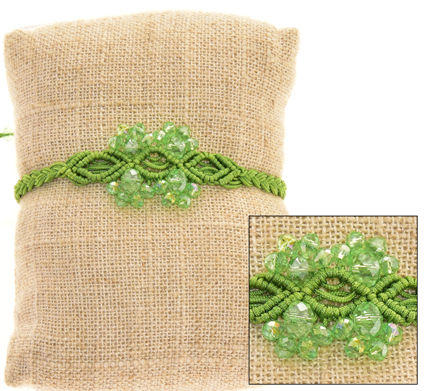 BRACCIALI MACRAME 3 WAJIK 4 FIORE - Image 4