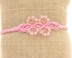 BRACCIALI MACRAME 3 WAJIK 4 FIORE