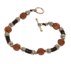 BRACCIALI CEBU E GANITRI COMB SILVER PLATED