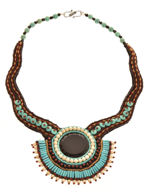 COLLANE CON PERLINE SPECIAL COMB PIETRE PEZZO UNICO - Image 3