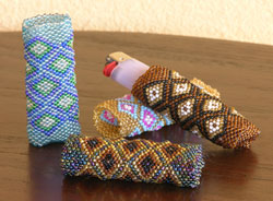 COPRI ACCENDINO CON PERLINE