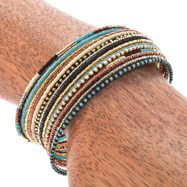 BRACCIALI KAKU 16 LINE MGB 15/O 1 LINE CRYSTAL - Image 5