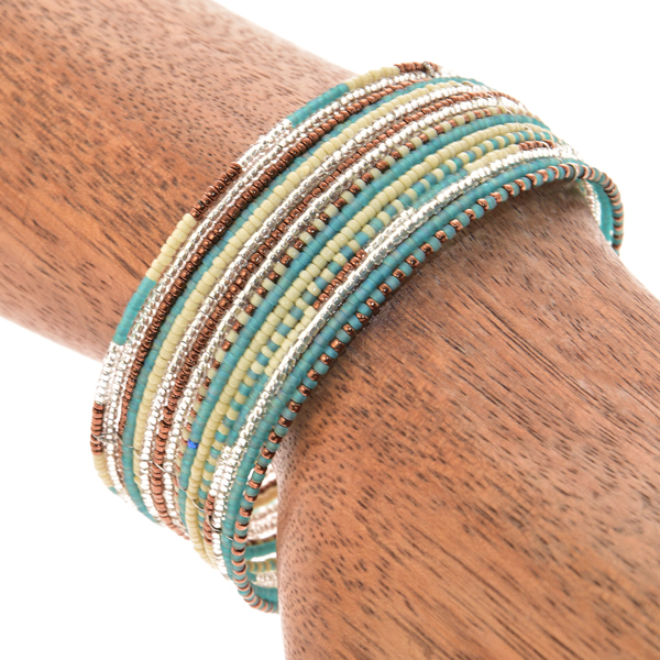 BRACCIALI KAKU 16 LINE MGB 15/O 1 LINE CRYSTAL - Image 9