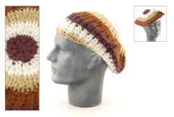 BASCO IN LANA A RIGHE