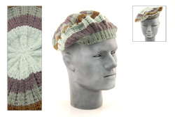 BASCO IN LANA A RIGHE