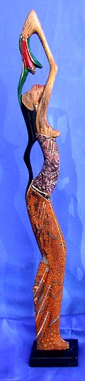 DONNINA (SURYAK) BATIK IN PREGHIERA CM 55