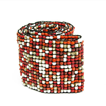 CINTURA PERLINE ELASTICA 17 FILI CM 6 - Image 2