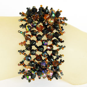 BRACCIALETTI A RETE CON PERLINE - Image 4