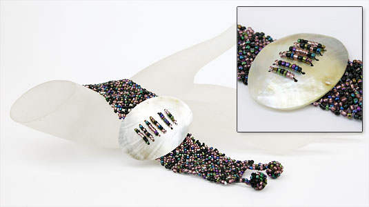 BRACCIALI PERLINE PEPESALE MADREPERLA OVALE - Image 6