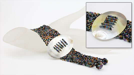 BRACCIALI PERLINE PEPESALE MADREPERLA OVALE - Image 7