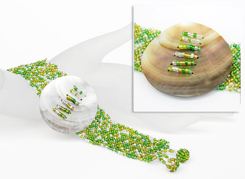 BRACCIALI PERLINE PEPESALE MADREPERLA TONDO - Image 2