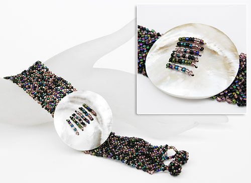 BRACCIALI PERLINE PEPESALE MADREPERLA TONDO - Image 5