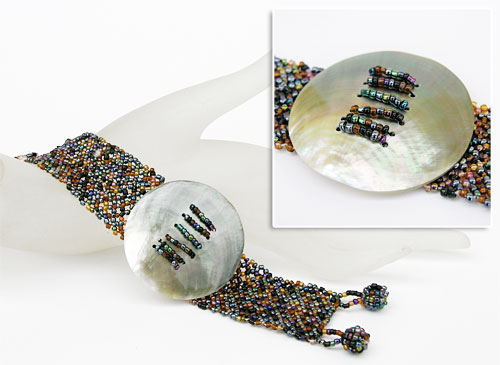 BRACCIALI PERLINE PEPESALE MADREPERLA TONDO - Image 6