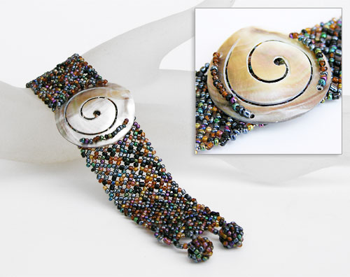 BRACCIALI PERLINE PEPESALE SPIRALE TONDA - Image 3