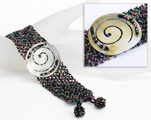 BRACCIALI PERLINE PEPESALE SPIRALE TONDA - Image 6