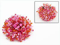 SPILLE PERLINE GRASS CON PIETRE