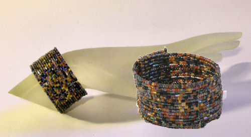 BRACCIALI RIGIDI 15 FILI PERLINE PEPESALE - Image 5