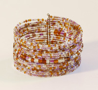 BRACCIALI RIGIDI PERLINE 18 FILI PEPESALE