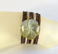 BRACCIALI RIGIDI CON MADREPERLA INTARSIATA