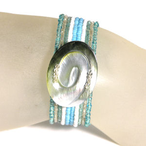 BRACCIALI RIGIDI SMALL CON MADREPERLA INTARSIATA - Image 3