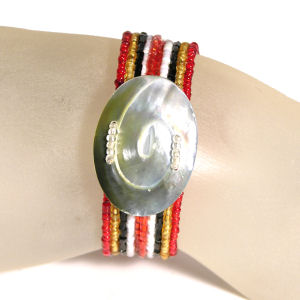 BRACCIALI RIGIDI SMALL CON MADREPERLA INTARSIATA - Image 2