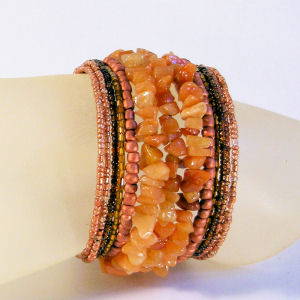 BRACCIALI RIGIDI PERLINE E PIETRE - Image 4